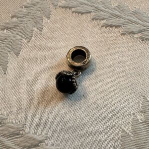 Pandora Silver and Black onyx Charm Bead